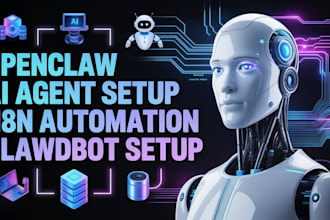 setup openclaw ai agent n8n automation and clawdbot on vps