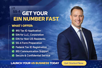 get your ein number irs tax id for US llc and non US