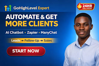 gohighlevel a2p  manychat automation zappychat manychat chatbot zapier expert