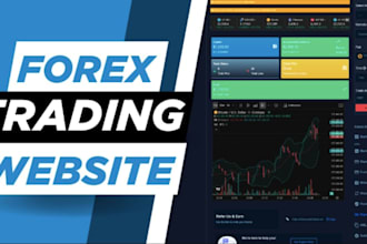 build forex trading website, stock trading, trading website