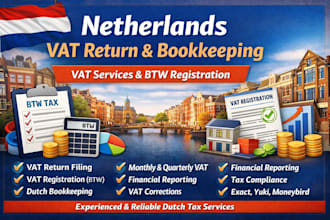 do netherlands vat return, registration and dutch bookkeeping