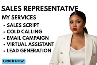 sales closer sales representative b2b sales high ticket sales lead generation