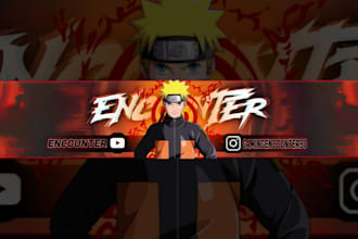 design a professional youtube banner and gaming header