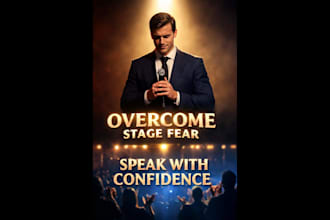 help you overcome stage fear and speak with confidence