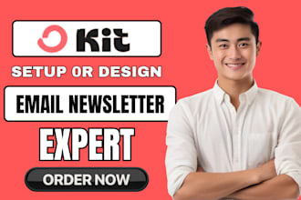 setup convertkit email sequence design convertkit landing page, kit automation