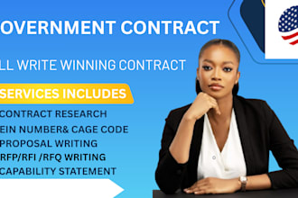 win government contract, bid proposal rfp rfq government contract writing
