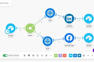 build n8n social media automation, youtube automation whatsapp api, n8n chatbot