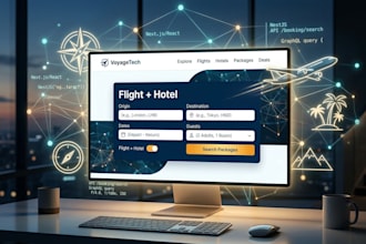 develop a professional travel agency website