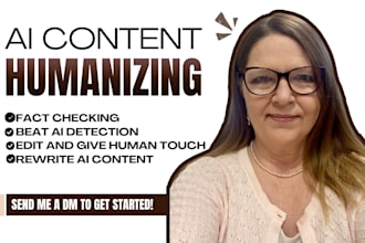 proofread and humanize ai content, academic document, eassay check plagiarism