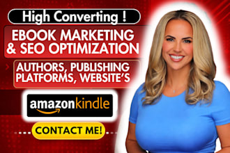 do amazon KDP book promotion, ebook marketing and kindle SEO strategy