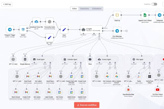 n8n social media automation n8n youtube automation n8n whatsapp chatbot ai agent