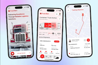 develop gps fleet management app, vehicle tracking system and logistics tracking