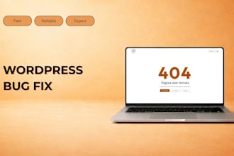fix wordpress bugs, errors and website issues