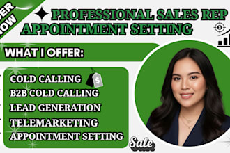 be high ticket sales closer sales rep b2b sales agent  sdr b2b lead generation