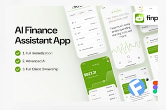 develop ai personal finance app, financial coaching app