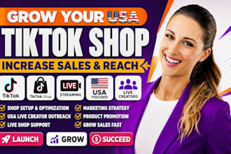setup tiktok live shop tiktok shop manager tiktok marketing consultant