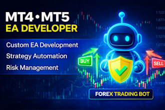 develop mt4 mt5 expert advisor or custom indicator in mql4 mql5