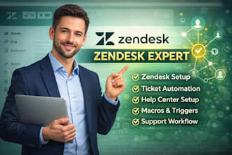 setup zendesk helpdesk and automation