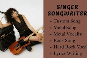 female rock singer hard rock vocals female metal singer metal vocalist