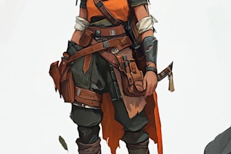 design an elite 2d game character for your indie game
