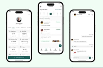 build a smart elderly healthcare and caregiver support app