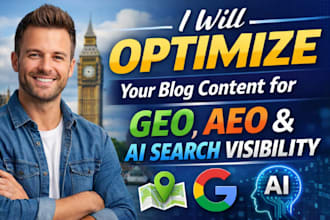 optimize your blog content for geo, aeo and ai search visibility