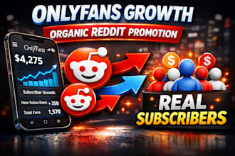 do organic reddit post for onlyfans fansly patreon promotion