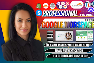 setup google workspace email deliverability fix email authentication systeme io