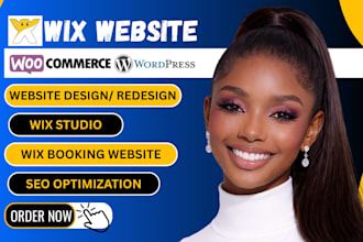 wix website redesign wix revamp wix website design build wix website development