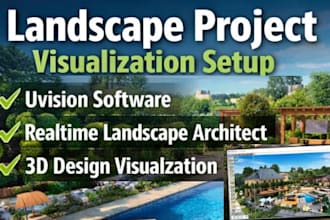 set up your project using uvision software and realtime landscape architect 2026