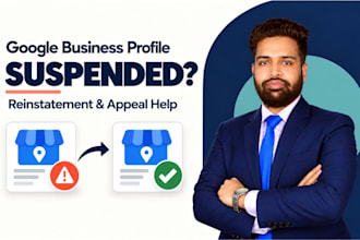reinstate and fix suspended gmb, gbp, and google my business profile