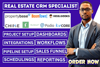 setup podio chime crm kvcore crm boomtown real geeks crm propertybase buildium