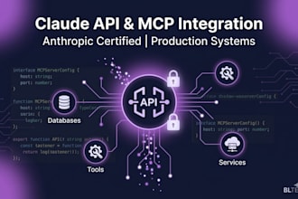 integrate claude API or build a custom mcp server for you