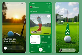 develop an all in one golf booking app with real time scheduling