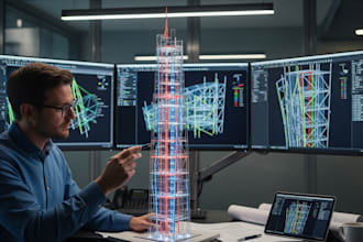 be your civil and structural engineer for structural analysis and design