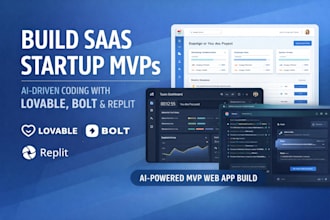 deploy saas web app mvp using ai vibecoding, lovable, boltnew, replit, vercel v0