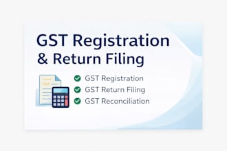 do gst registration, gst returns and gst reconciliation