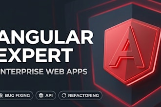build, fix, or refactor complex angular enterprise applications