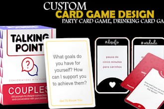 design party card game, drinking card game, playing card 52 deck adult card game