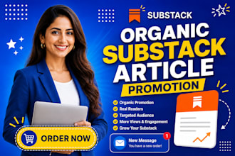organic substack promotion substack newsletter boost substack subscribers