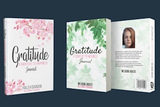 gratitude journal design workbook canva ebook design christian book kdp journal