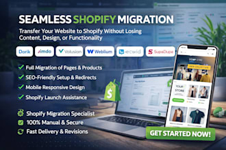 migrate weblium jimdo pixieset smugmug readymag ecwid supaduda to shopify
