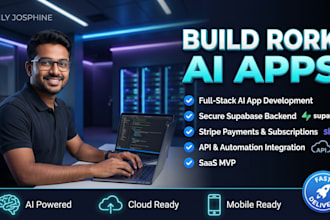 build rork ai app with supabase backend and stripe integration