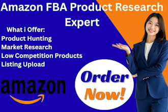 do amazon fba product research with profitable low competition keywords