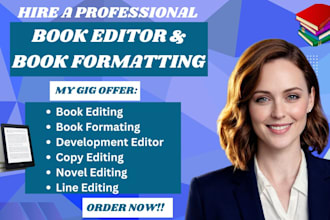 do book editing proofreading and line editing