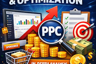 set up and manage ppc campaigns for amazon walmart etsy ebay