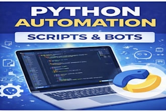 build python automation scripts and web automation bots
