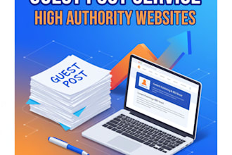 publish a guest post on DR 50 to DR 70 websites