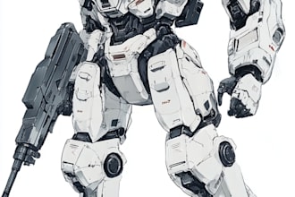 high quality robot, mecha concepts