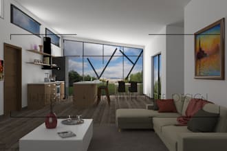 create a 3d model of a room